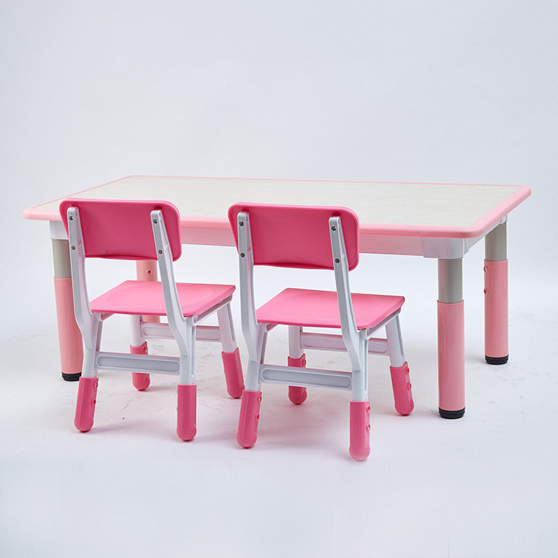 Yongjia Feiqi Toy Co Ltd Yongjia Feiqi Toy Co Ltd, Pink Wooden School Desk