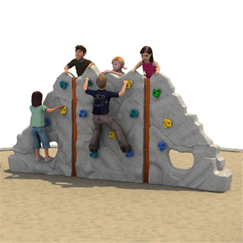 Plastic rock wall 2025 for playset